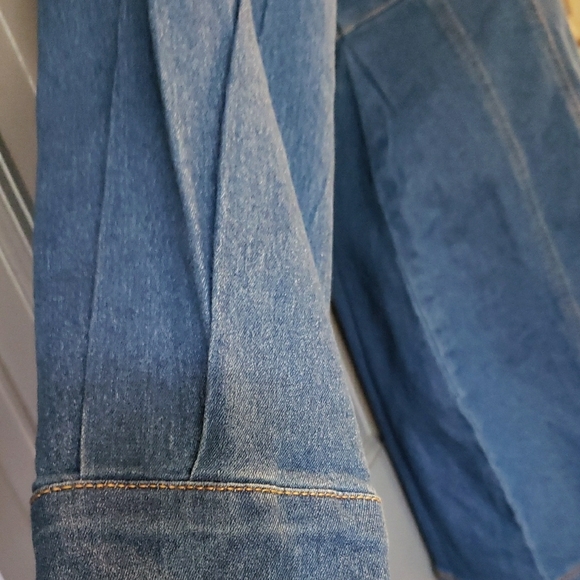 Jolie & Joy Long Sleeve Dress Size L Denium - Picture 4 of 8